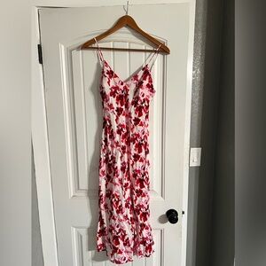 Floral slip dress